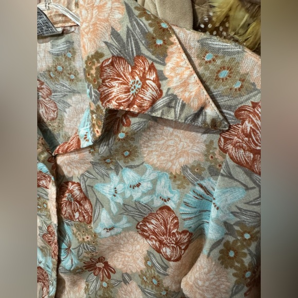 322 // Vintage CATALINA floral blouse // 10 - Picture 2 of 4